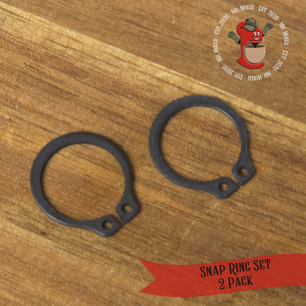 Snap Ring Set - 2pk — Mr. Mixer